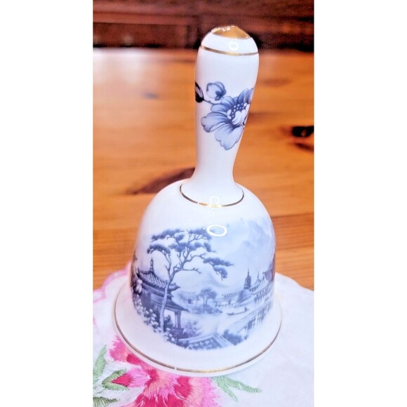 Newhall Staffordshire Fine Bone China Bell w Clapper Nice Ring Tone England - Picture 7 of 15